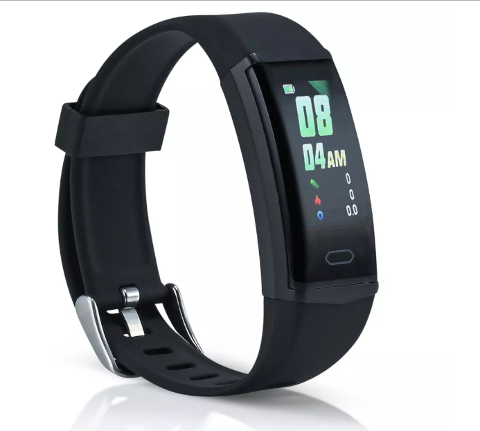 Slim Fitness Activity Tracker with Heart Rate Monitor and Sleep Analysis