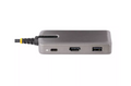 Compact USB-C Travel Hub with HDMI Output and Dual USB-A Ports
