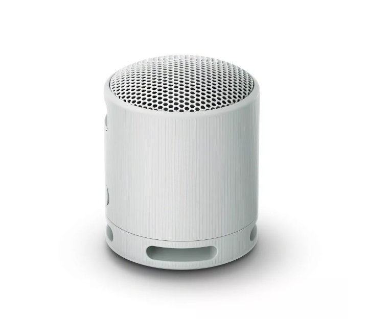 Ultra-Compact Portable Bluetooth Speaker with Built-In Carrying Strap