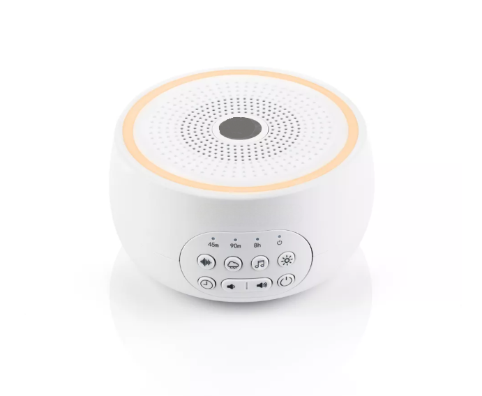Multi-Sound White Noise Machine with Color-Changing Night Light and Sleep Timer
