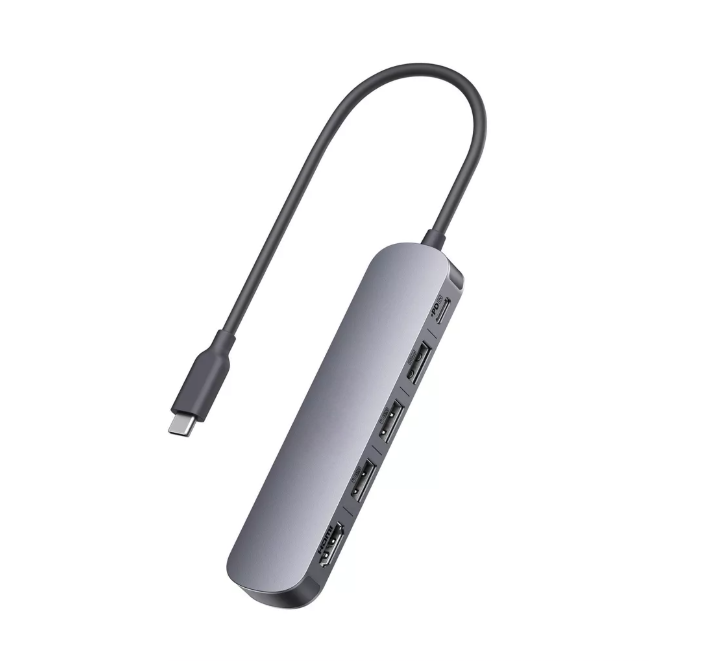 Compact 5-in-1 USB-C Multiport Hub with HDMI and Power Delivery
