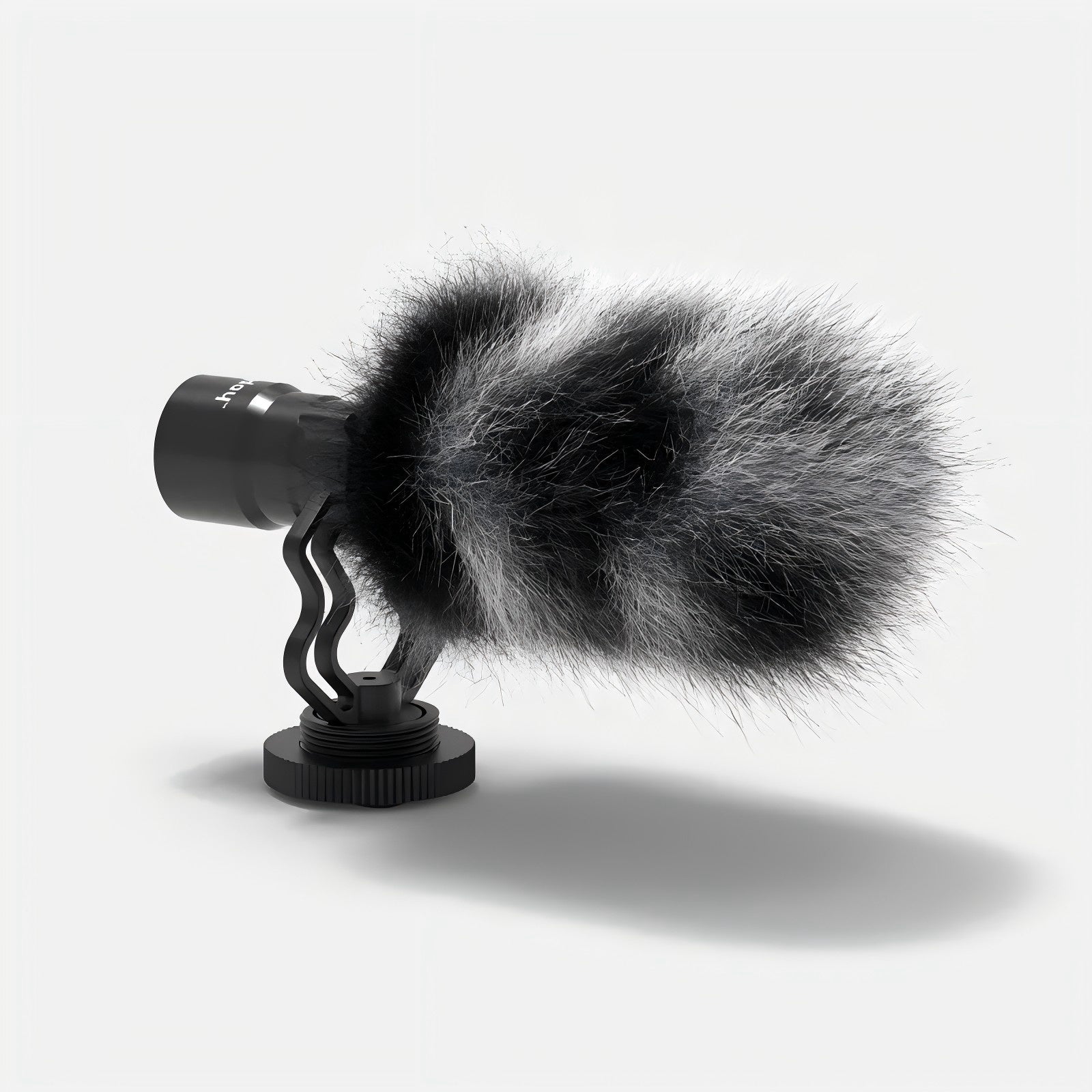 Compact Cardioid Condenser Microphone with Shock Mount and Interchangeable Windshields