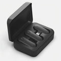 Twin Wireless Clip-On Lavalier Microphone Kit with Portable Charging Case