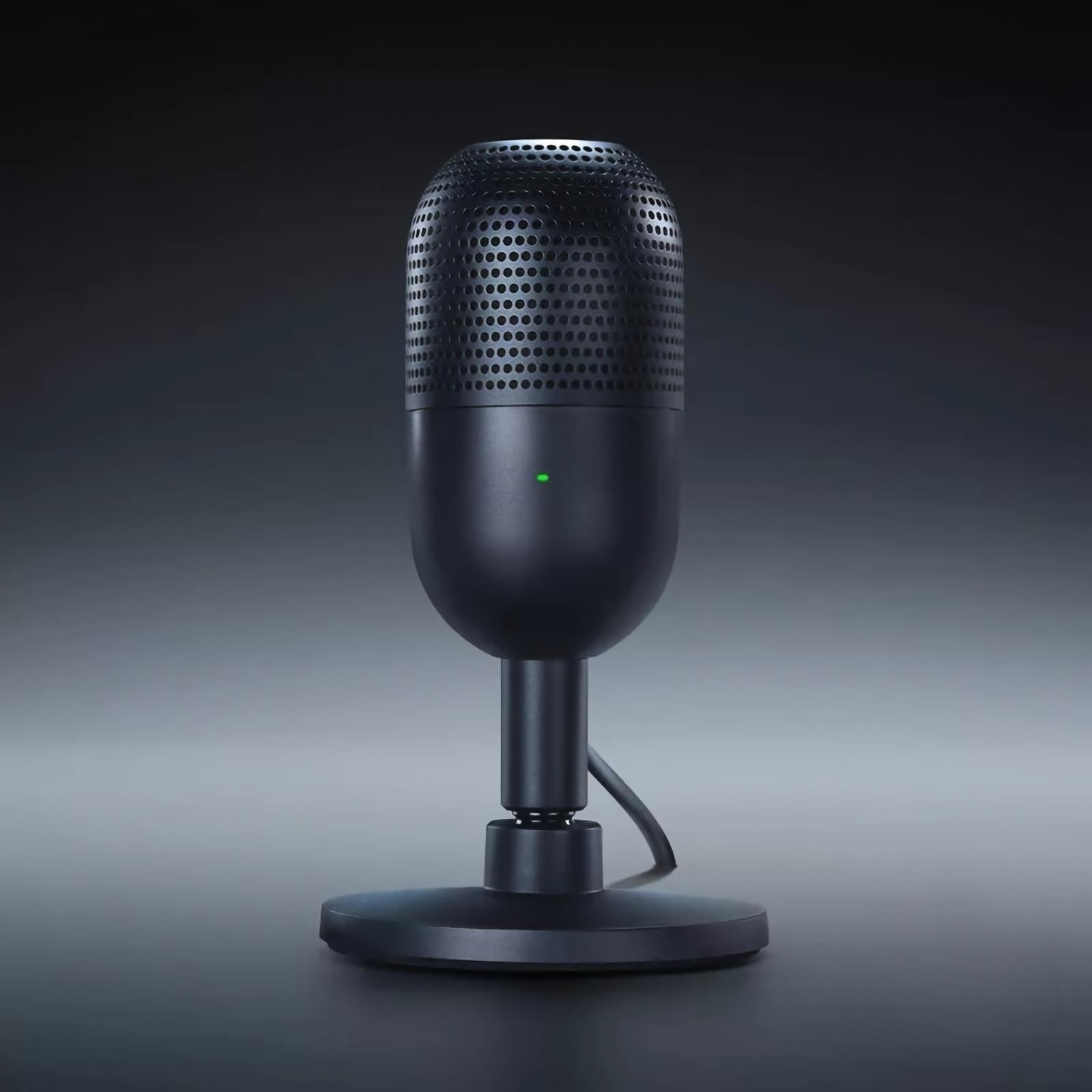 Ultra-Compact USB Microphone with Tap-to-Mute and Studio-Quality Capture