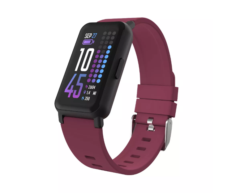 Vibrant Color Fitness Tracker with Wellness Monitoring and Smart Notifications