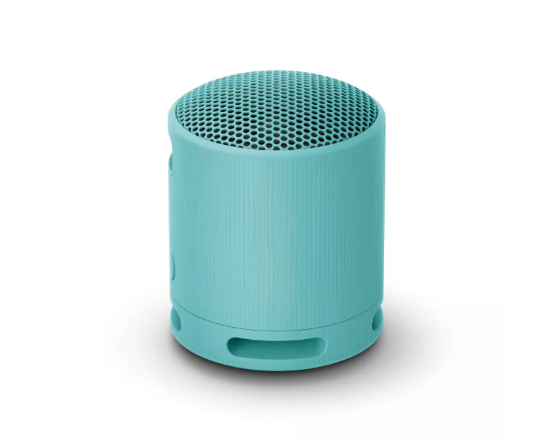 Ultra-Compact Portable Bluetooth Speaker with Built-In Carrying Strap