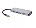 12-in-1 USB-C Triple Display Docking Station with Dual HDMI and VGA