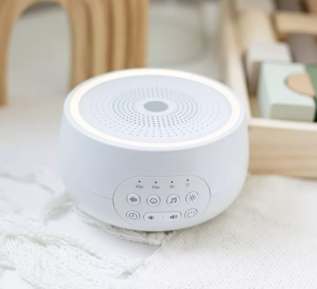 Multi-Sound White Noise Machine with Color-Changing Night Light and Sleep Timer