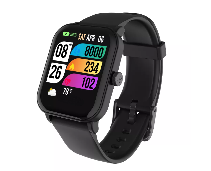 GPS-Enabled Fitness Smartwatch with Color Display and Blood Oxygen Sensor